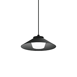 outdoor pendant luminaire TRADORA SUSPENDED IP65 1.0 IP65, black matt dimmable