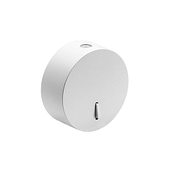 ceiling canopy for SINGLE WALL BASE - SHIEK / BOX / DOCUS (...) 1-fold, round, with switch, surface-mounted version