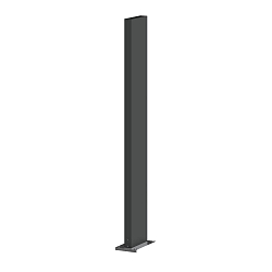 Accessory for FIFTY FIFTY / SMILE / SWAY / PALOS - socket 100cm with mounting plate, 100cm, anthracite