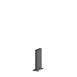 Accessory for FIFTY FIFTY / SMILE / SWAY / PALOS - socket with mounting plate, 40cm, anthracite