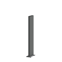 Accessory for FIFTY FIFTY / SMILE / SWAY / PALOS - socket with mounting plate, 80cm, anthracite