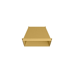 Accessory for Ceiling luminaire BOX 1.0 - single inside reflector, gold