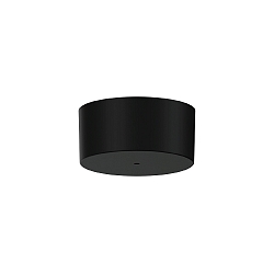 ceiling canopy 1-fold, black