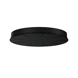 ceiling canopy 3-fold, black