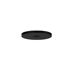 ceiling canopy 1-fold, black