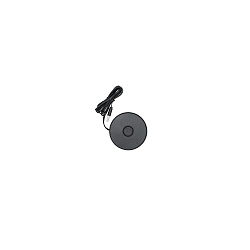 charging station OLIVIA MICRO without charger, black