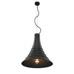 Pendant luminaire BATO 45 PD, Ø 45cm, E27, black