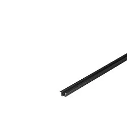 GRAZIA 10 LED Recessed profile, 200cm, black