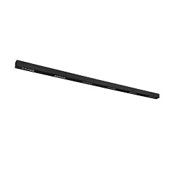 Premium LED Ceiling luminaire Q-LINE CL, for BAP, 200cm, 85W, dimmable, black, 3000K