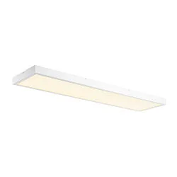 LED Ceiling luminaire PANEL für BAP, 120 x 30cm, 45W, TRIAC dimmable, white, 4000K 3400lm 90°