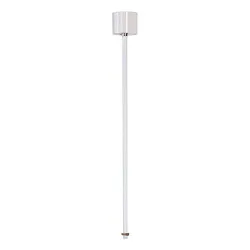 EUTRAC Pendant rod 0,6 m fixed for 3-Phase High voltage Track, white