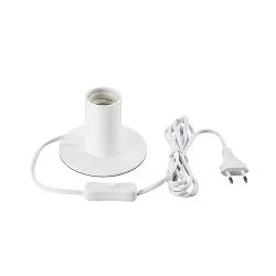 Table lamp FITU TL, E27 max. 10W, with switch, white