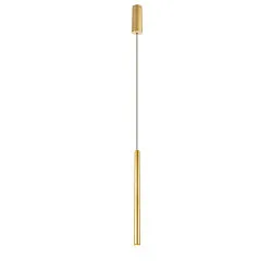 Premium LED Pendant luminaire HELIA 30 PD, Surface mounting, 10W 3000K 550lm 40°, TRIAC dimmable, soft gold