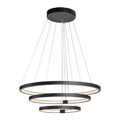 LED Pendant luminaire ONE TRIO DALI LED, 65W, 3000/4000K, 3900/4200lm, black
