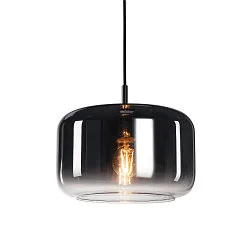 Pendant luminaire PANTILO 28, E27, open cable end, chrome