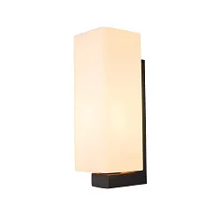 Wall luminaire QUADRASS Indoor, E27, black