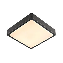 LED Wall / Ceiling luminaire AINOS SQUARE Outdoor, 17W, 1300lm, CCT switch 3000/4000K, anthracite