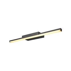 LED Mirror luminaire GLENOS® 60, CCT switch, 3000/4000K, black