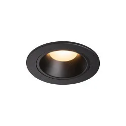 LED Ceiling recessed luminaire NUMINOS DL S, 3000K, IP20, 55°, 690lm, UGR 20, black/black