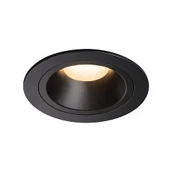 LED Ceiling recessed luminaire NUMINOS DL M, 3000K, IP20, 40°, 1500lm, UGR 20, black/black
