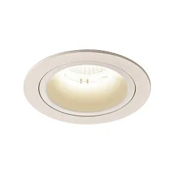 LED Ceiling recessed luminaire NUMINOS DL M, 4000K, IP20, 55°, 1750lm, UGR 21, white/white