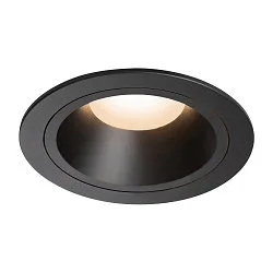 LED Ceiling recessed luminaire NUMINOS DL L, 3000K, IP20, 20°, 2150lm, UGR 20, black/black