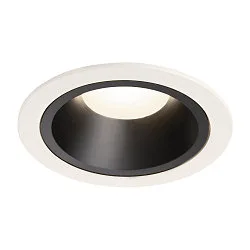 LED Ceiling recessed luminaire NUMINOS DL L, 4000K, IP20, 55°, 2350lm, UGR 23, white/black