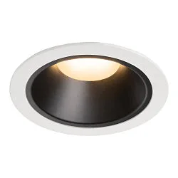 LED Ceiling recessed luminaire NUMINOS DL XL, 3000K, IP20, 55°, 3300lm, UGR 22, white/black