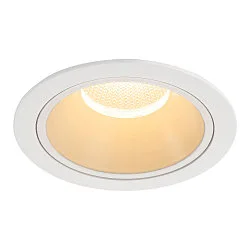 LED Ceiling recessed luminaire NUMINOS DL XL, 3000K, IP20, 55°, 3550lm, UGR 19, white/white