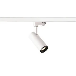 LED 3-Phase luminaire NUMINOS PHASE S, 3000K, 36°, 1020lm, white/black
