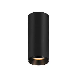 LED Ceiling luminaire NUMINOS CL PHASE S, 2700K, 24°, 985lm, black/black