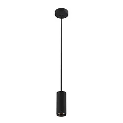 LED Pendant luminaire NUMINOS PD PHASE S, 4000K, 60°, 1100lm, black/black