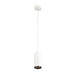 LED Pendant luminaire NUMINOS PD PHASE M, 3000K, 60°, 1880lm, white/black
