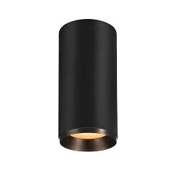 LED Ceiling luminaire NUMINOS CL PHASE L, 2700K, 60°, 2475lm, black/black