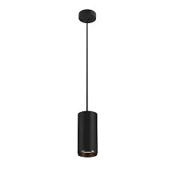 LED Pendant luminaire NUMINOS PD PHASE L, 3000K, 60°, 2400lm, black/black