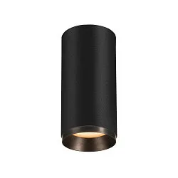 LED Ceiling luminaire NUMINOS CL DALI M, 3000K, 24°, 1930lm, black/black