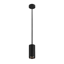 LED Pendant luminaire NUMINOS PD DALI M, 3000K, 24°, 1955lm, black/black