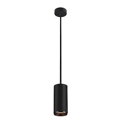 LED Pendant luminaire NUMINOS PD DALI L, 2700K, 60°, 2475lm, black/black