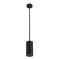 LED Pendant luminaire NUMINOS PD DALI L, 3000K, 60°, 2400lm, black/black