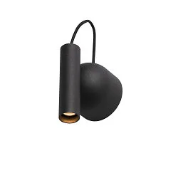 LED Wall luminaire KARPO MAGN WL, 3000K, 350lm, black
