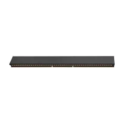 LED Wall luminaire DIRETO 60 WL, CCT switch, 2700/3000K, 590/625lm, IP20, black matt
