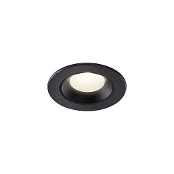 LED Ceiling recessed luminaire NUMINOS® XS, 4000K, 55°, black