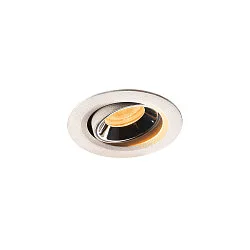 LED Ceiling recessed luminaire NUMINOS® MOVE XS, 2700K, 40°, white/chrome