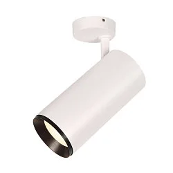 LED Ceiling luminaire NUMINOS® SPOT DALI XL, 36W, 4000K, 36°, white / black