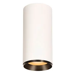 LED Ceiling luminaire NUMINOS® DALI XL, 36W, 2700K, 60°, white / black