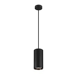LED Pendant luminaire NUMINOS® DALI XL, 36W, 4000K, 36°, black