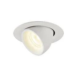 LED Ceiling recessed luminaire NUMINOS® GIMBLE XS, 4000K, 20°, white