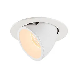 LED Ceiling recessed luminaire NUMINOS® GIMBLE L, 2700K, 40°, white