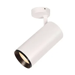 LED Ceiling luminaire NUMINOS® SPOT XL PHASE, 36W, 3000K, 36°, white / black