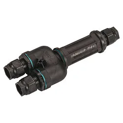 junction box DALI IP68 5-pole, black